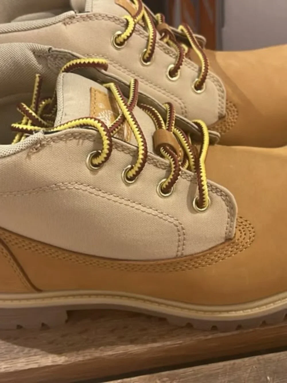 Timberland Men's Heritage Mid Lc Waterproof Ch Wheat Nubuck Natur Boot A431H-AES